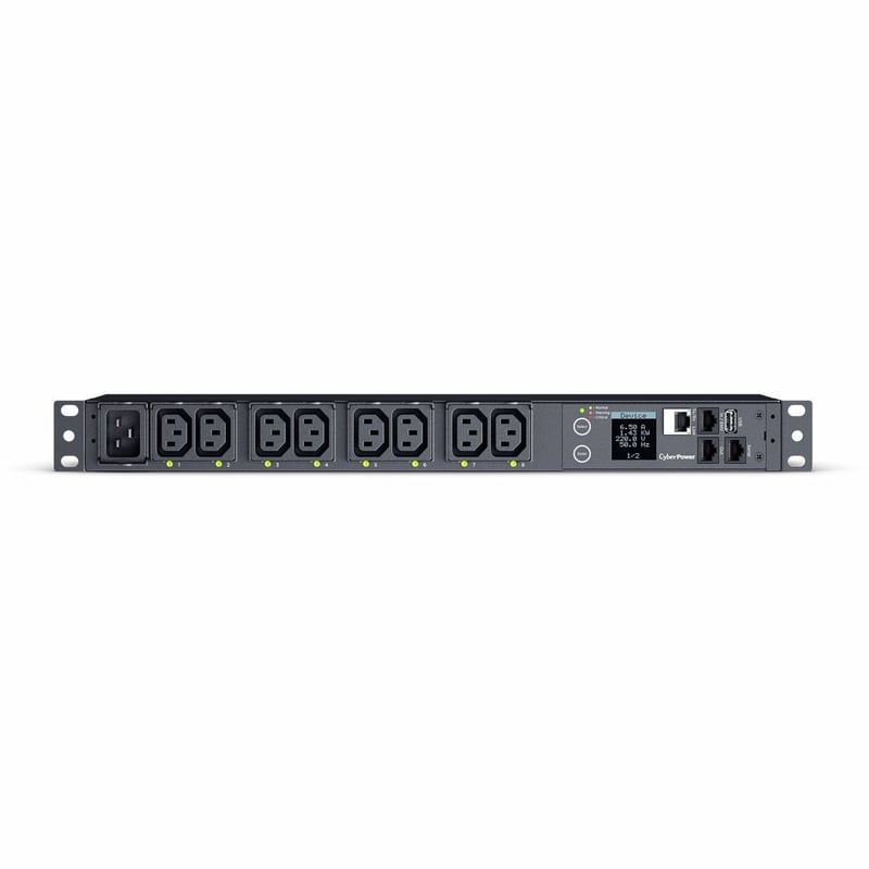 CyberPower PDU41005 Single Phase 100 - 240 VAC 20A Switched PDU - Thumbnail 1