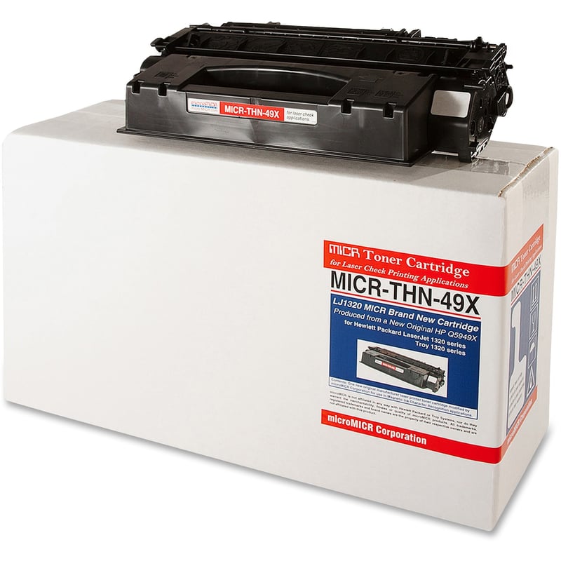 MICROMICR MICR Q5949X HIGH QUALITY NEW BUILD TONER CARTRIDGE FOR USE IN HP LASER - Thumbnail 1