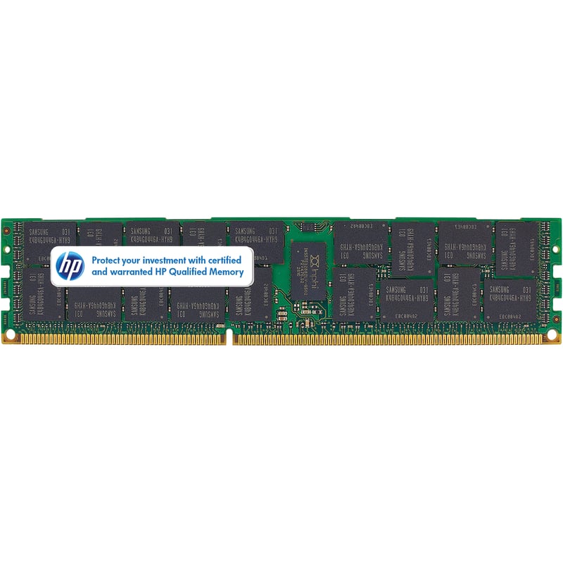 HP 8GB 1X8GB 1333MHZ PC3-10600 CL9 DUAL RANK ECC