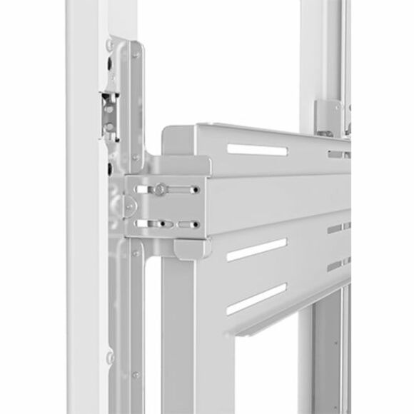 Chief Impact 47 Inch Floor Standing Kiosk - Portrait Orientation - Black - Thumbnail 3