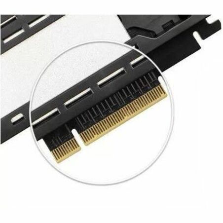 Icy Dock ToughArmor MB842MP-B Drive Enclosure PCI Express NVMe 4.0 - PCI Express 4.0 x8 Host Interface Internal - Black, Silver - Thumbnail 2