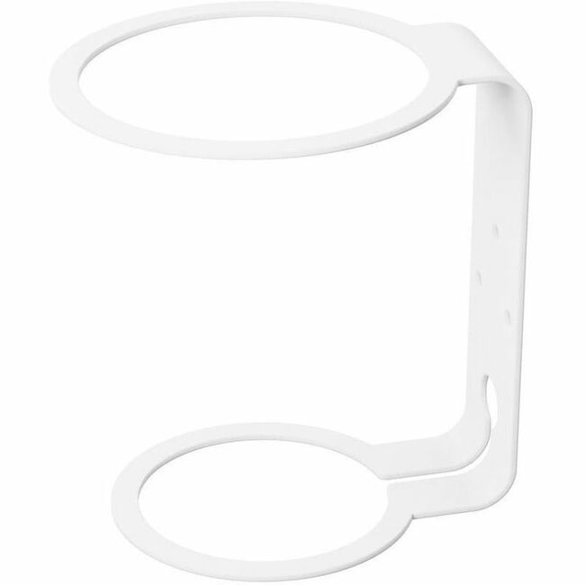 Rack Solutions HomeBase Wall Mount for HomePod, Speaker - White - Thumbnail 1