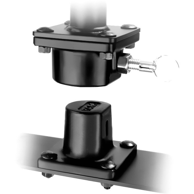 RAM Mounts Remove-A-Pole Vehicle Mount for Notebook - Thumbnail 2