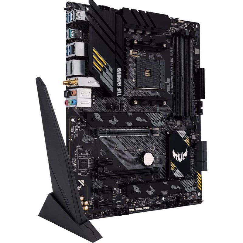 TUF GAMING B550-PLUS WIFI II Gaming Desktop Motherboard - AMD B550 Chipset - Socket AM4 - ATX - Thumbnail 3