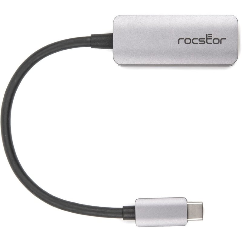 Rocstor USB-C to Gigabit Network Adapter Compatible with Mac & PC - Thumbnail 3