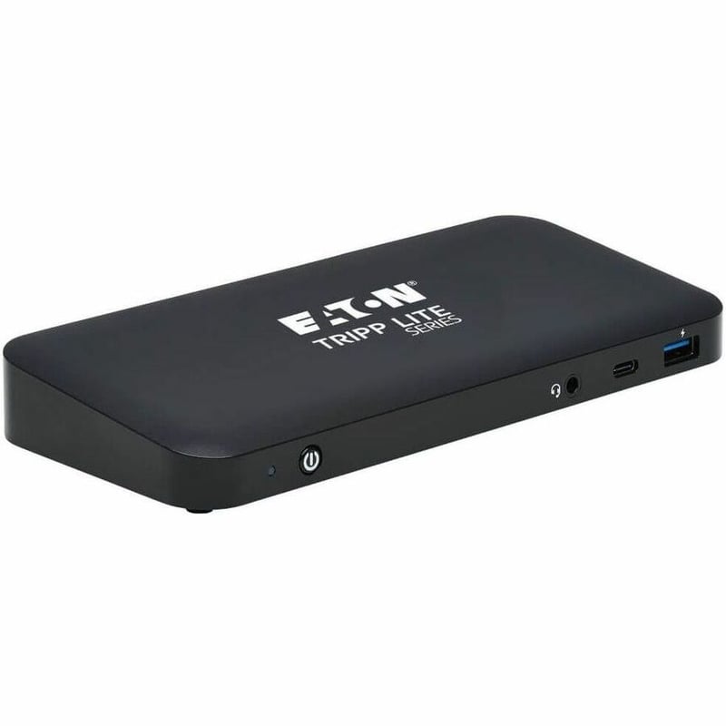Tripp Lite by Eaton USB-C Dock Triple Display - 4K 60 Hz HDMI/DisplayPort USB 3.x Gen 2 (10Gbps) USB-A/USB-C Hub GbE 85W PD Charging Black - Thumbnail 1