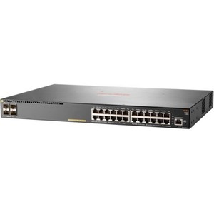 HPE Aruba 2930F 24G PoE+ 4SFP+ Switch - Thumbnail 1