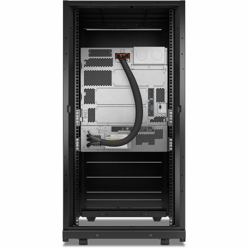 APC Smart-UPS Modular Ultra On-Line, 10kW scalable to 20kW N+1, Lithium-ion, Tower 24U, 208/240V, Network Management, W/ Battery chassis - Thumbnail 3