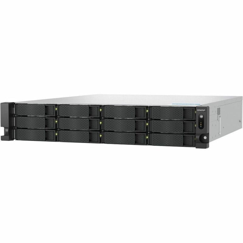 SP QNAP 2U 12-BAY QTS HERO NAS AMD RYZEN 7 7000 SERIES 8C16T - Thumbnail 1