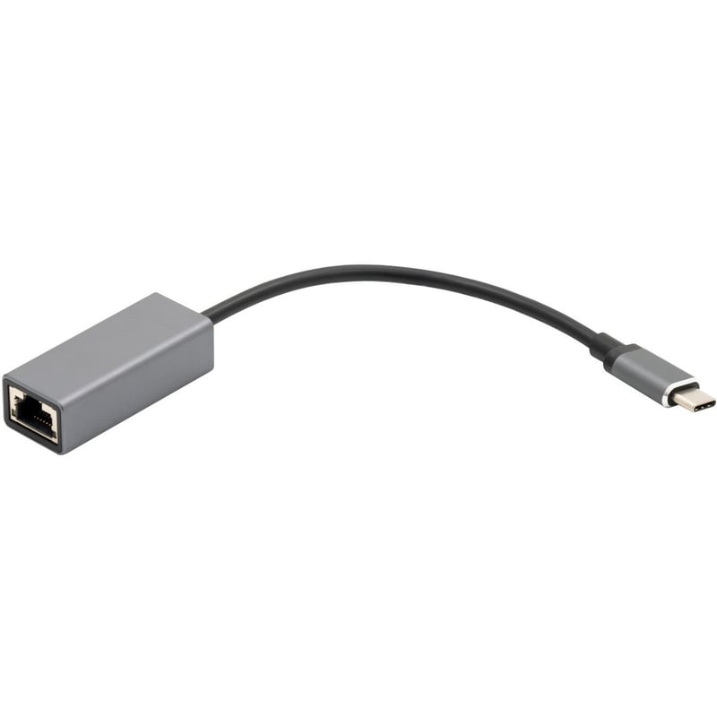 VisionTek USB-C to Ethernet 1 Gbps Adapter (M/F) - Thumbnail 1