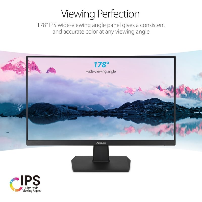 Asus VA27EHE 27" Class Full HD Gaming LCD Monitor - 16:9 - Black - Thumbnail 3