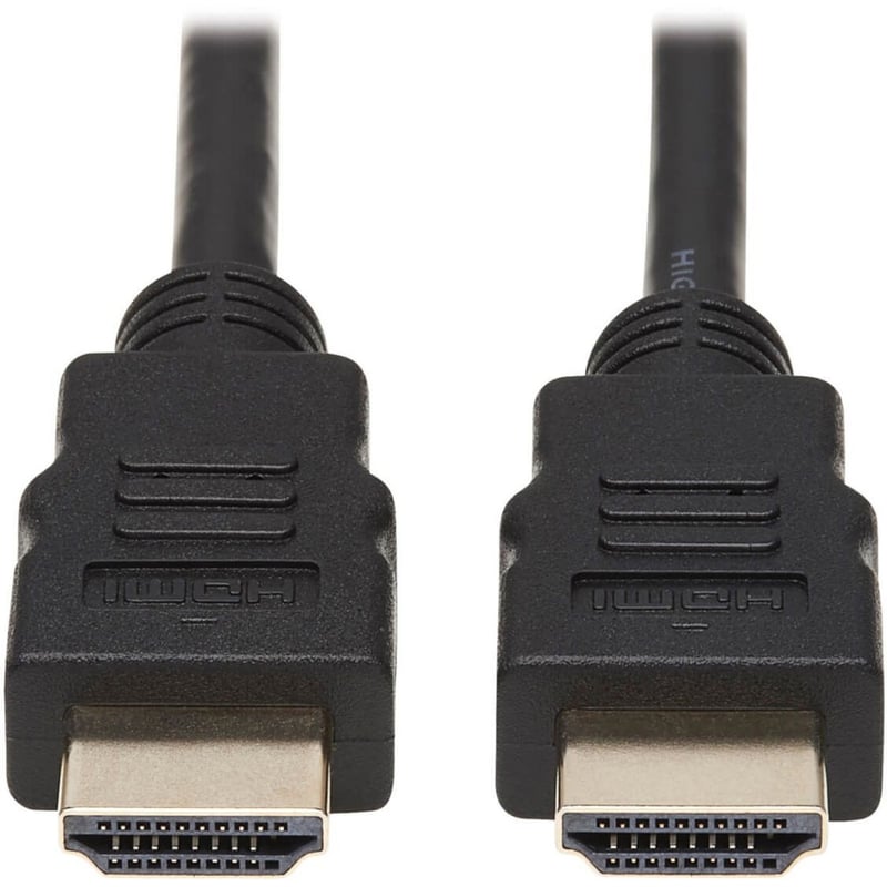 Eaton Tripp Lite Series High-Speed HDMI Cable, Digital Video with Audio, UHD 4K (M/M), Black, 10 ft. (3.05 m) - Thumbnail 1