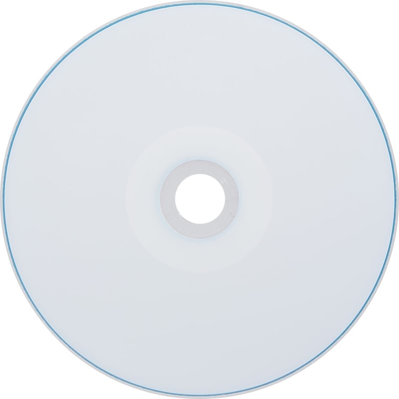 BD-R 25GB 16X DataLifePlus White Inkjet Printable, Hub Printable - 50pk Spindle - Thumbnail 2