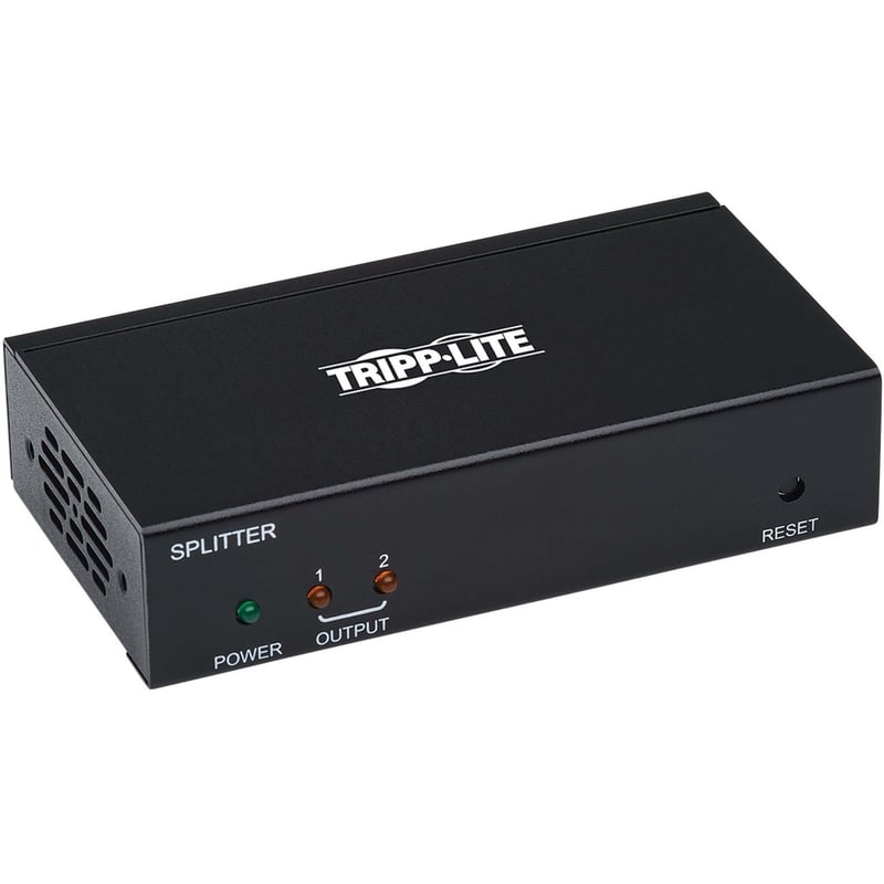 Tripp Lite by Eaton 2-Port HDMI over Cat6 Splitter/Extender 4K 60 Hz HDR PoC Multi-Resolution Support 125 ft. TAA - Thumbnail 1
