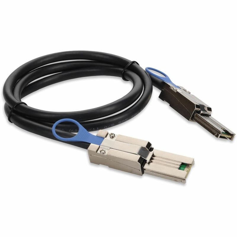 2m SFF-8088 External Mini-SAS Male to Male Storage Cable - Thumbnail 3