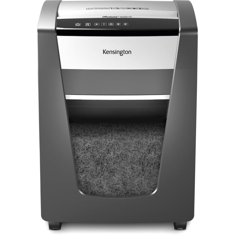 Kensington OfficeAssist Shredder M200-HS Anti-Jam Micro Cut - Thumbnail 1