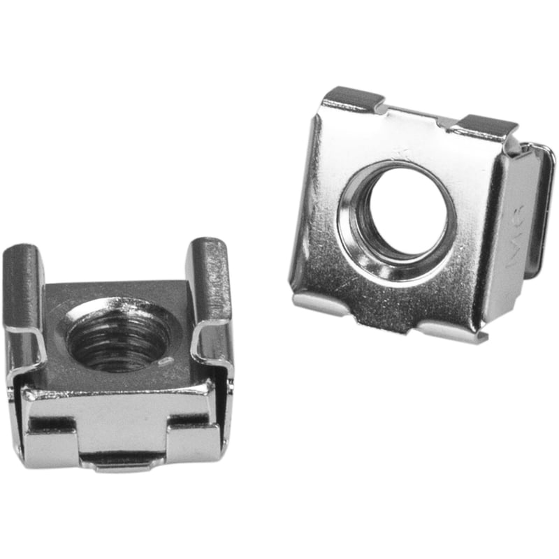 StarTech.com 100 Pkg M6 Mounting Screws and Cage Nuts for Server Rack Cabinet - Thumbnail 3