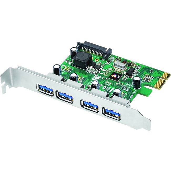 SIIG 4-Port USB 3.0 PCIe - Thumbnail 1