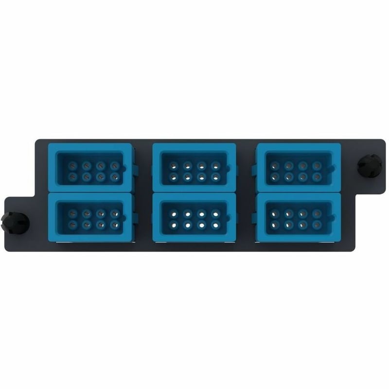 Ortronics Infinium acclAIM, Fiber Conversion Adapter Panels, 48 Fiber, Blue - Thumbnail 3