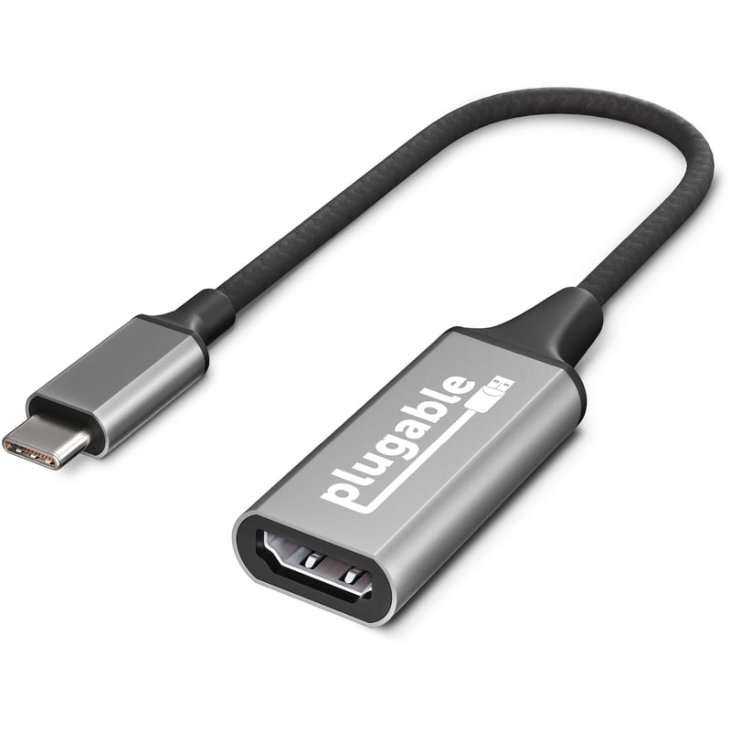 Plugable USB C to HDMI 2.0 Adapter Compatible with 2018 iPad Pro, 2018 MacBook Air, 2018 MacBook Pro, Dell XPS 13 & 15, Thunderbolt 3 Ports & More - Thumbnail 1