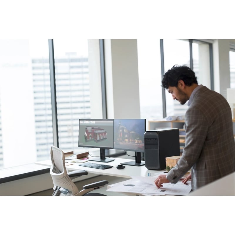 HP Z4 G4 Workstation - Core i9 Extreme i9-10980XE - 64 GB - Mini-tower - Black - Thumbnail 4