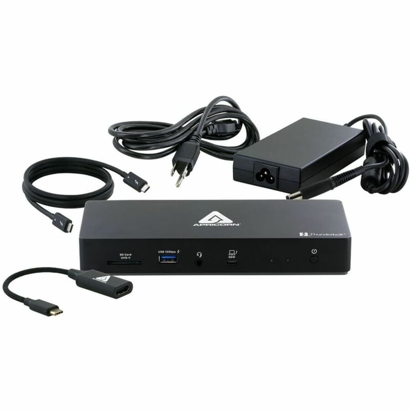 AEGIS THUNDERBOLT 4 DOCKING STATION HIGH-SPEED DOCKING STATION - Thumbnail 3
