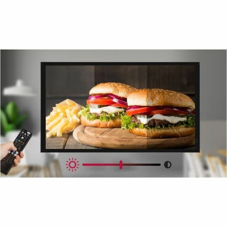 55IN LCD 1920X1080 3500NIT OUTDOOR HDMI DP WIFI SPEAKER - Thumbnail 4