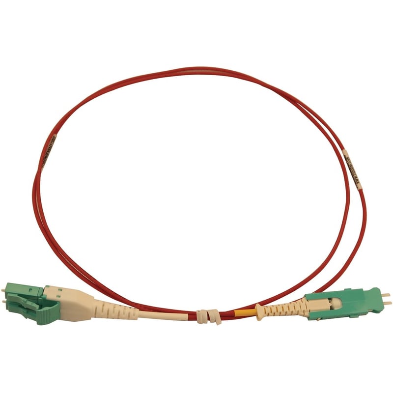 Eaton Tripp Lite Series 40/100/400G Multimode 50/125 OM4 Fiber Optic Cable (Duplex SN-PC to Duplex LC-PC M/M), LSZH, Magenta, 1 m (3.3 ft.) - Thumbnail 5