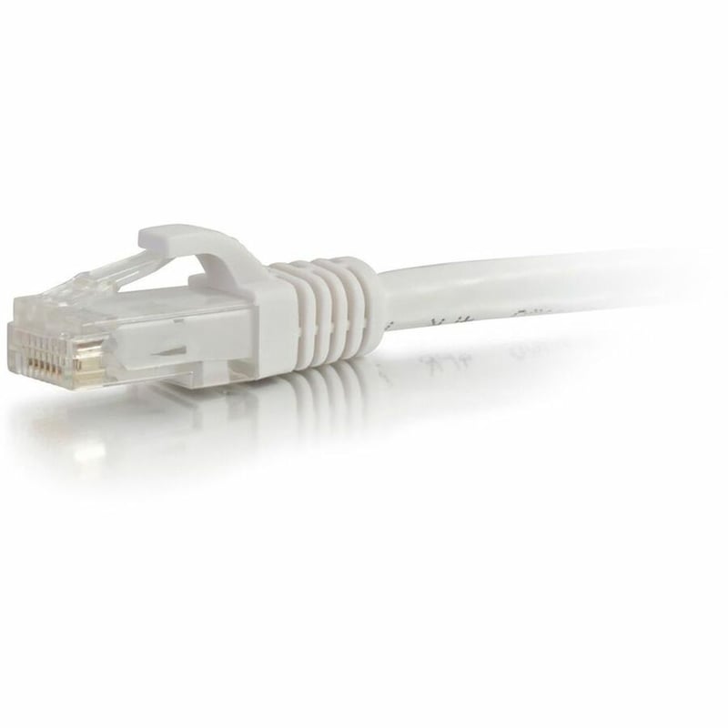 Quiktron Q-Series Patch Cords, CAT5E, Booted, White, 14 FT - Thumbnail 4