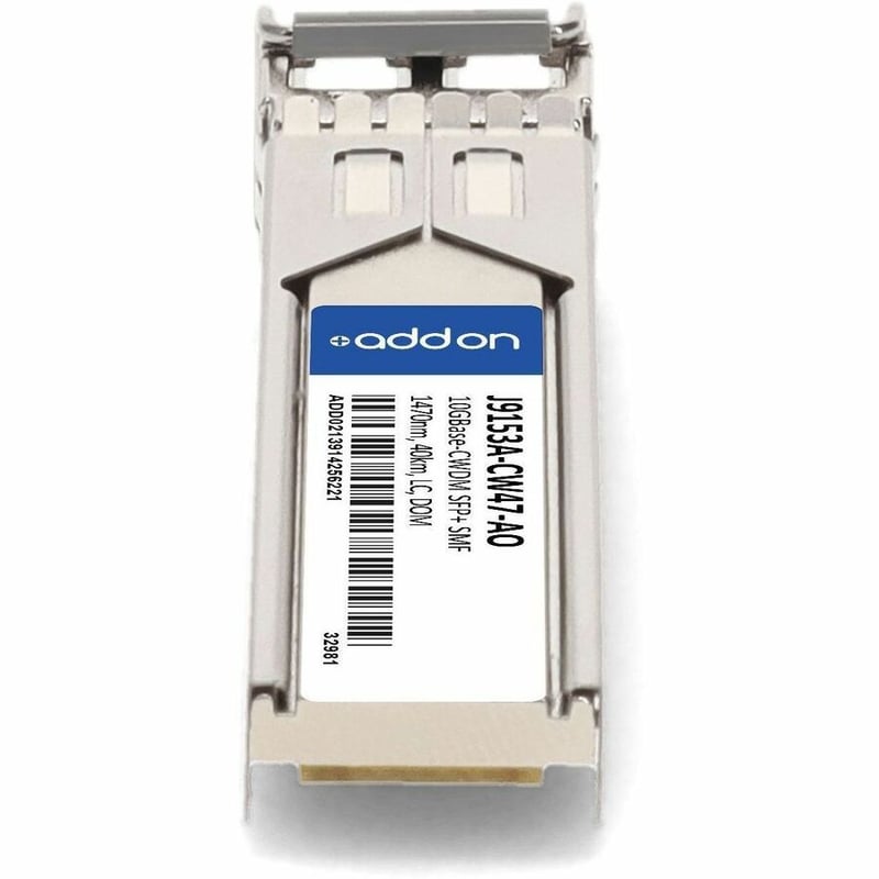 AddOn HP® J9153A-CW47 Compatible TAA 10GBase-CWDM SFP+ Transceiver (SMF, 1470nm, 40km, LC, DOM) - Thumbnail 4