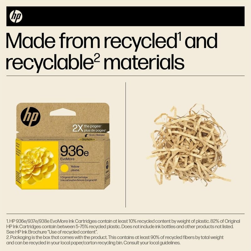 936E EVOMORE YELLOW ORIGINAL INK CARTRIDGE - Thumbnail 4