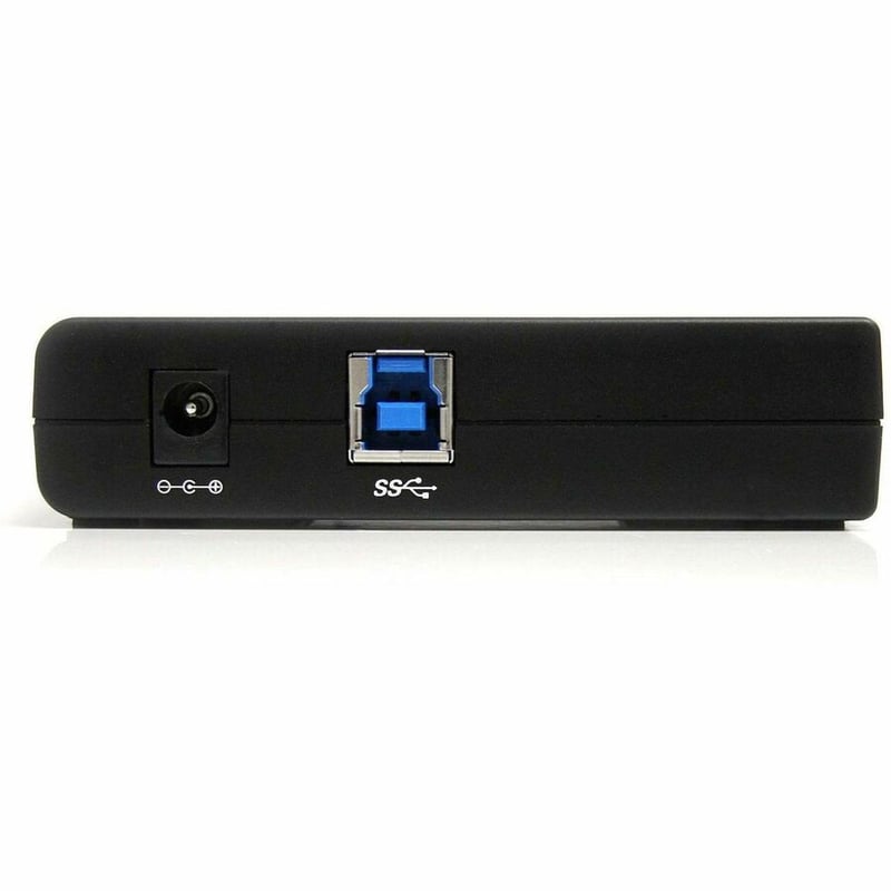 StarTech.com 4 Port Black SuperSpeed USB 3.0 Hub - 5Gbps - Thumbnail 2