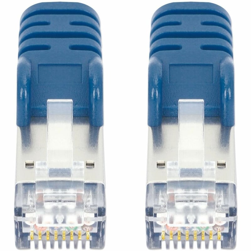 CAT8.1 S/FTP NETWORK PATCH CABLE, 5 FT., BLUE - Thumbnail 3