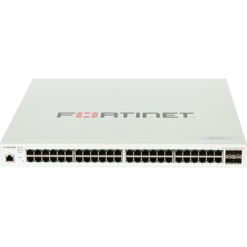Fortinet FortiSwitch FS-248E-FPoE Ethernet Switch - Thumbnail 1