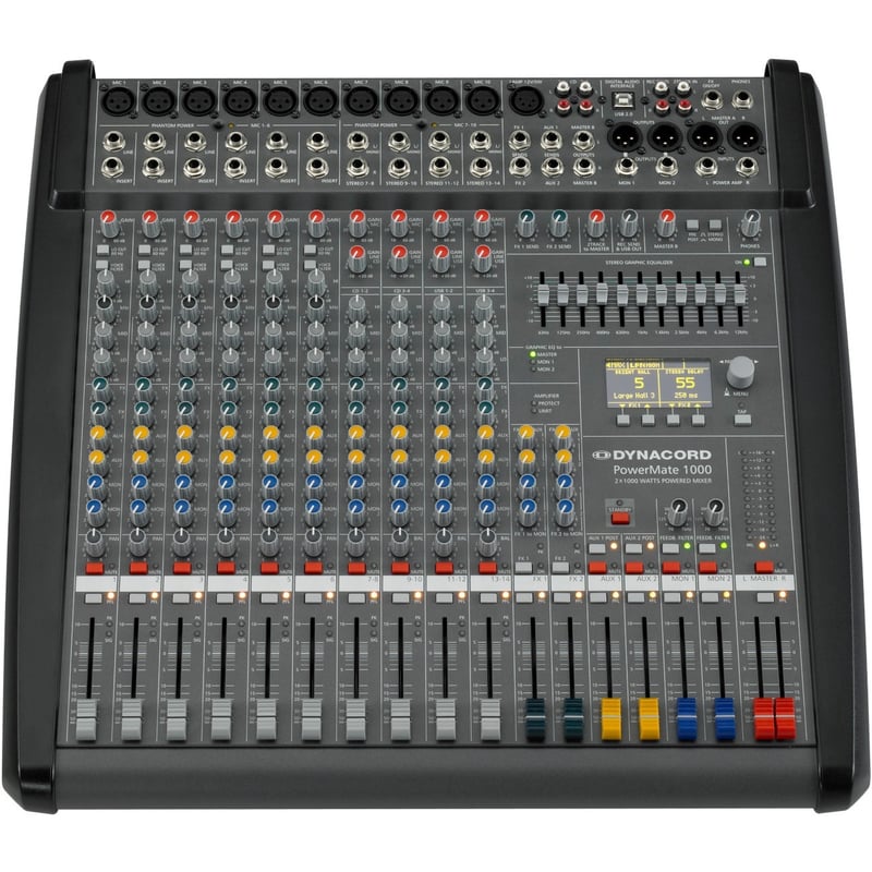 Dynacord 10-channel Compact Power-Mixer - Thumbnail 1