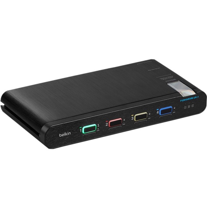 Belkin 2nd Gen Secure KVM Switch, 4-Port Single Head w/ CAC - Thumbnail 5