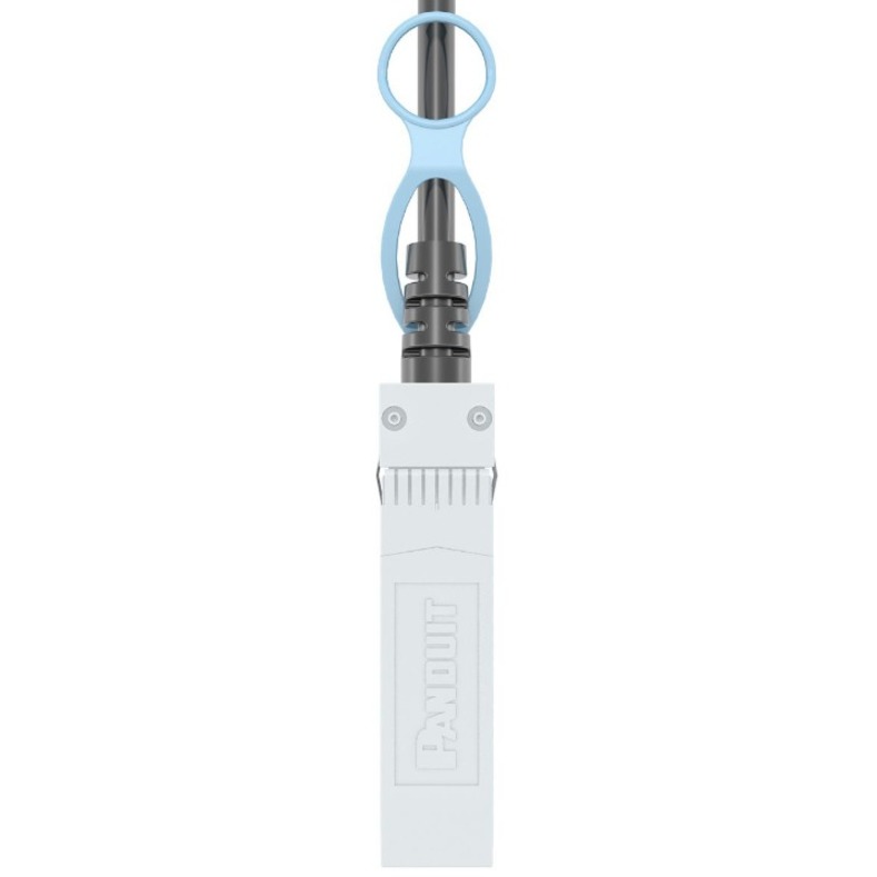 Panduit SFP28 25G Direct Attach Copper, White, 1.5 meters - Thumbnail 3