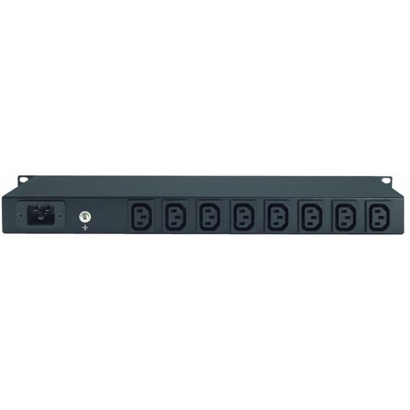 Eaton Basic rack PDU, 1U, C20 input, 3.33 kW max, 110-125V, 208-240V, 16A, hardwired, Single-phase, TAA compliant, Outlets: (12) C13 - Thumbnail 2
