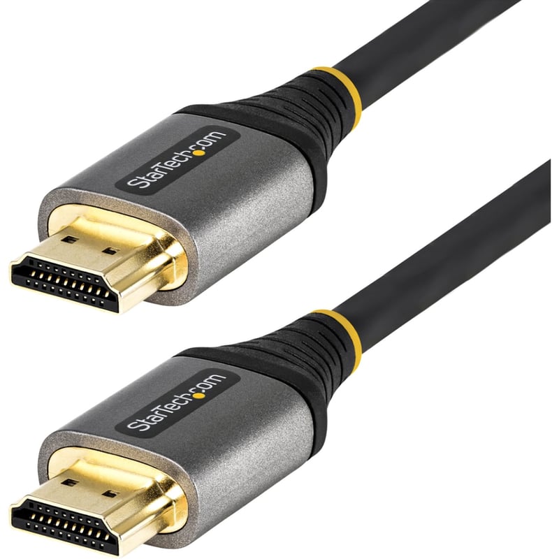 StarTech.com 20in (0.5m) Premium Certified HDMI 2.0 Cable, High-Speed Ultra HD 4K 60Hz HDMI with Ethernet, HDR10, UHD HDMI Monitor Cord - Thumbnail 1