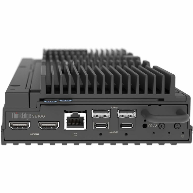 Lenovo Thinkedge SE100 7DGR1001NA 1U Server - 1 x Intel Core Ultra 7 255H 2 GHz - 32 GB RAM - 960 GB SSD - (1 x 960GB) SSD Configuration - Thumbnail 1