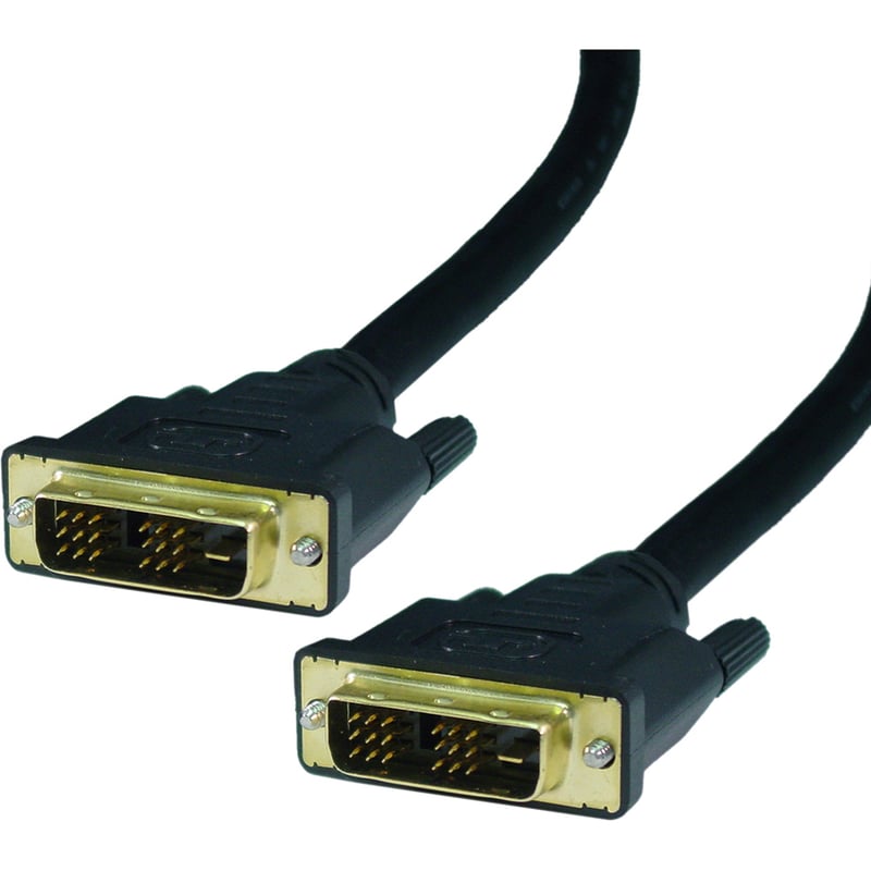 4XEM 6FT DVI-D Single Link M/M Digital Video Cable - Thumbnail 1