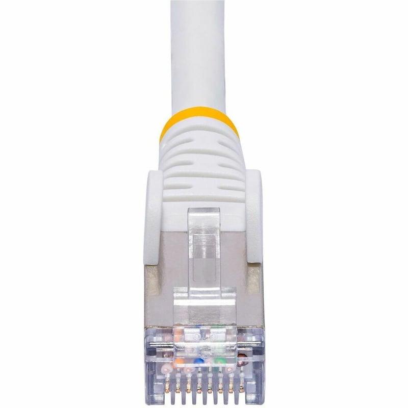 StarTech.com 10ft White CAT8 Ethernet Cable, Snagless RJ45, 25G/40G 2000MHz, 100W PoE, S/FTP, 26AWG Pure Bare Copper, LSZH Network Patch Cord - Thumbnail 4