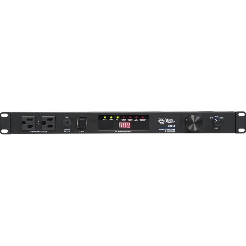AtlasIED 15A Power Sequencer and Conditioner - Thumbnail 2