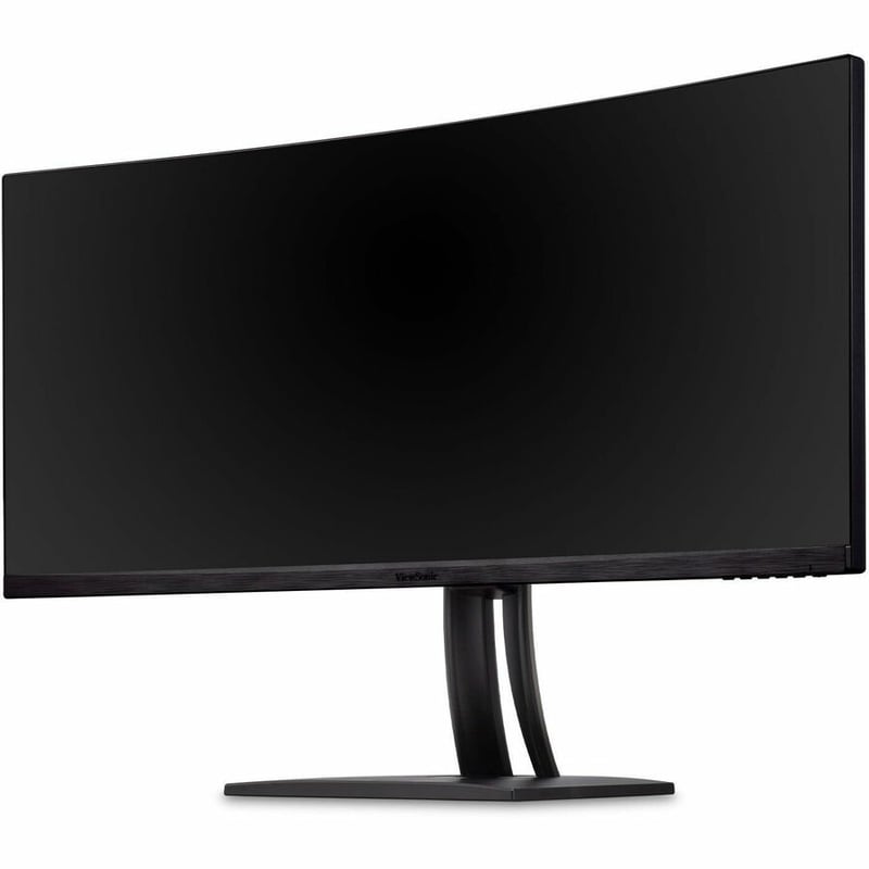 ViewSonic ColorPro VP3456a - 34" 21:9 Curved UWQHD Monitor with 75Hz, FreeSync, 100W USB C, RJ45, sRGB - 400 cd/m