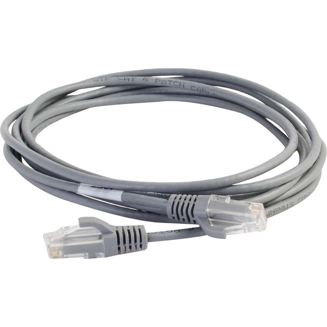 1.5FT CAT6 GRAY UTP 28AWG SLIM PATCH CABLE