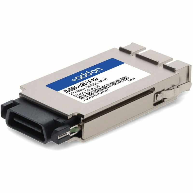 AddOn Juniper Networks® JX-GBIC-1GE-LX Compatible TAA 1000Base-LX GBIC Transceiver (SMF, 1310nm, 10km, SC) - Thumbnail 1