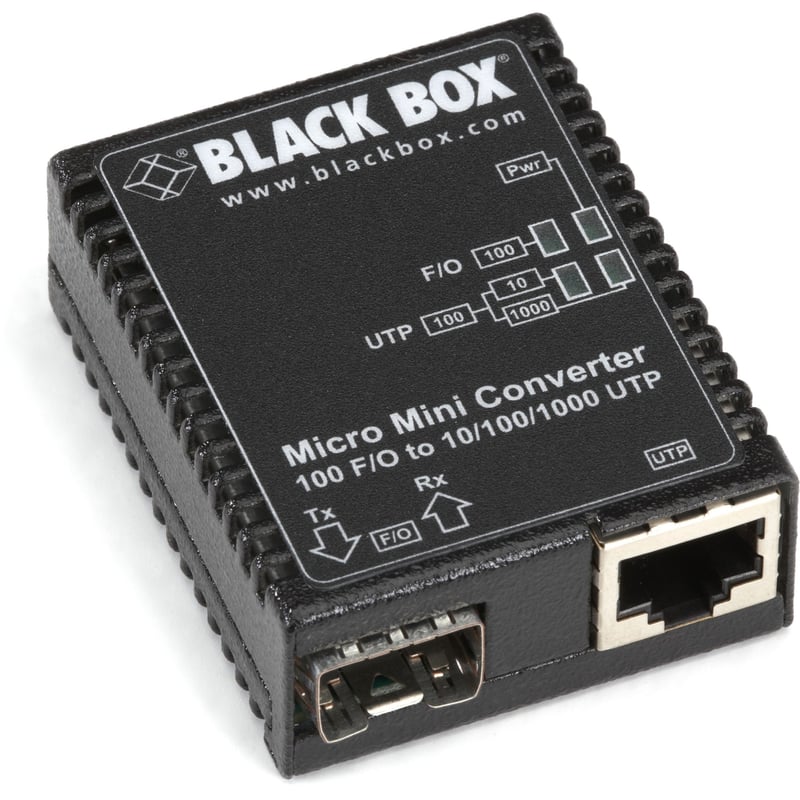 Black Box Micro Mini LMC400A Transceiver/Media Converter - Thumbnail 1