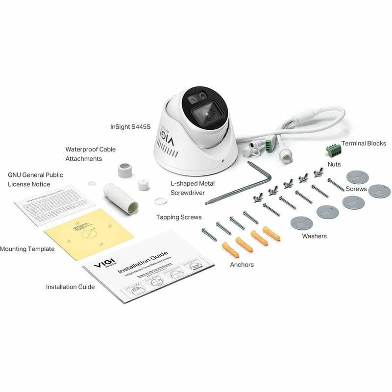 VIGI 4MP TURRET NET CAM VIGI 4MP COLORPRO TURRET CAMERA - Thumbnail 3