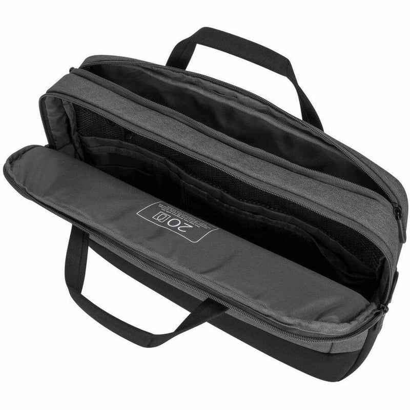 Targus Cypress EcoSmart TBT92602GL Carrying Case (Briefcase) for 15.6" Notebook - Gray - Thumbnail 3