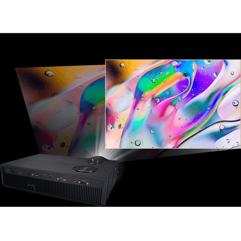 Asus ProArt A1 3D DLP Projector - 16:9 - Ceiling Mountable - Black - Thumbnail 4